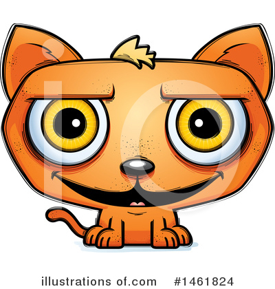 Royalty-Free (RF) Evil Cat Clipart Illustration by Cory Thoman - Stock Sample #1461824