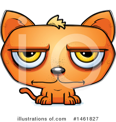 Evil Cat Clipart #1461827 by Cory Thoman