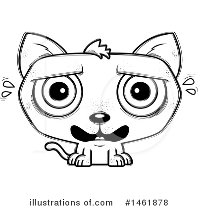 Royalty-Free (RF) Evil Cat Clipart Illustration by Cory Thoman - Stock Sample #1461878