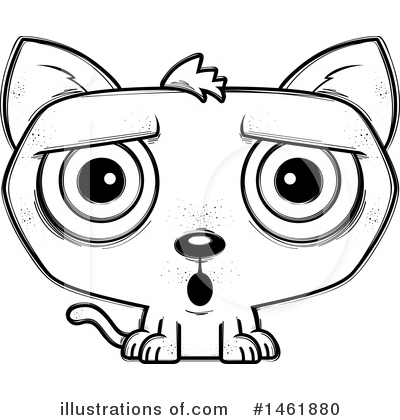 Evil Cat Clipart #1461880 by Cory Thoman