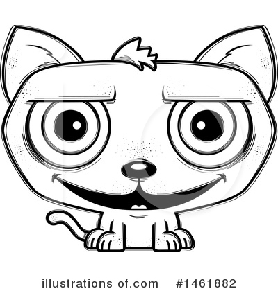 Evil Cat Clipart #1461882 by Cory Thoman