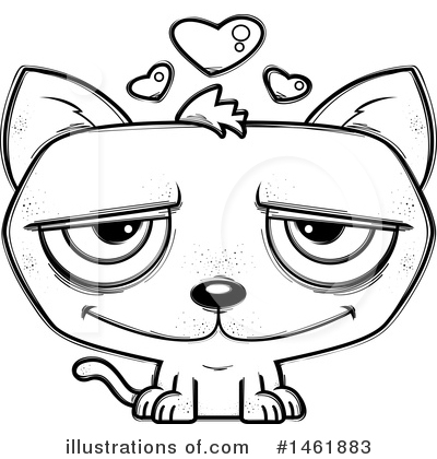 Evil Cat Clipart #1461883 by Cory Thoman