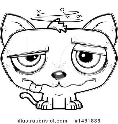 Royalty-Free (RF) Evil Cat Clipart Illustration by Cory Thoman - Stock Sample #1461886