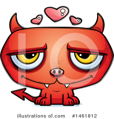 Royalty-Free (RF) Evil Devil Clipart Illustration by Cory Thoman - Stock Sample #1461812
