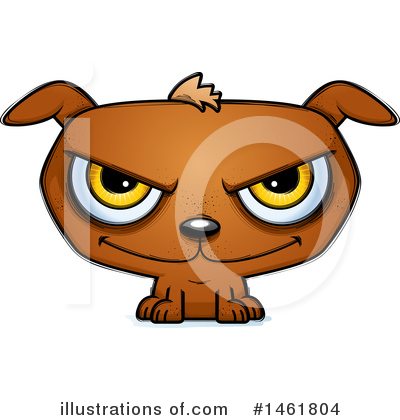Royalty-Free (RF) Evil Dog Clipart Illustration by Cory Thoman - Stock Sample #1461804