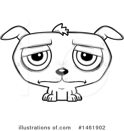 Royalty-Free (RF) Evil Dog Clipart Illustration by Cory Thoman - Stock Sample #1461902