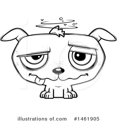 Royalty-Free (RF) Evil Dog Clipart Illustration by Cory Thoman - Stock Sample #1461905