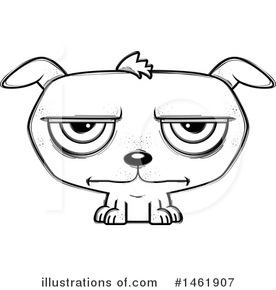 Royalty-Free (RF) Evil Dog Clipart Illustration by Cory Thoman - Stock Sample #1461907