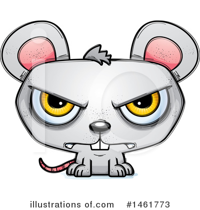 Royalty-Free (RF) Evil Mouse Clipart Illustration by Cory Thoman - Stock Sample #1461773