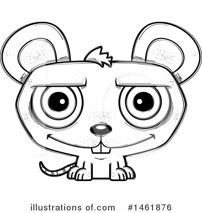 Royalty-Free (RF) Evil Mouse Clipart Illustration by Cory Thoman - Stock Sample #1461876