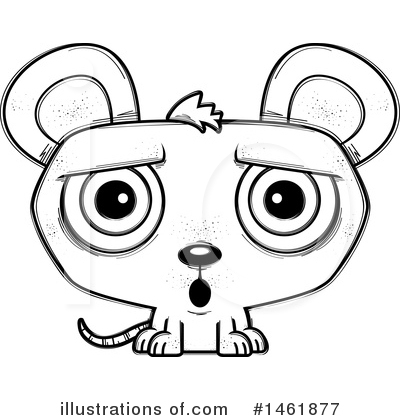 Royalty-Free (RF) Evil Mouse Clipart Illustration by Cory Thoman - Stock Sample #1461877
