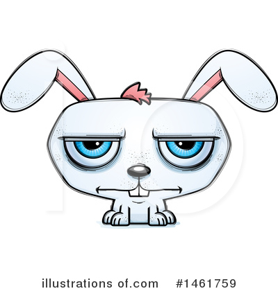 Royalty-Free (RF) Evil Rabbit Clipart Illustration by Cory Thoman - Stock Sample #1461759