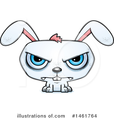 Evil Rabbit Clipart #1461764 by Cory Thoman