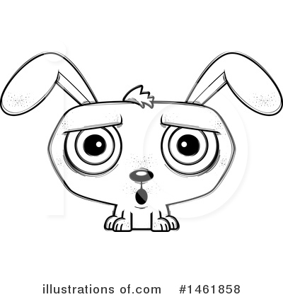 Royalty-Free (RF) Evil Rabbit Clipart Illustration by Cory Thoman - Stock Sample #1461858