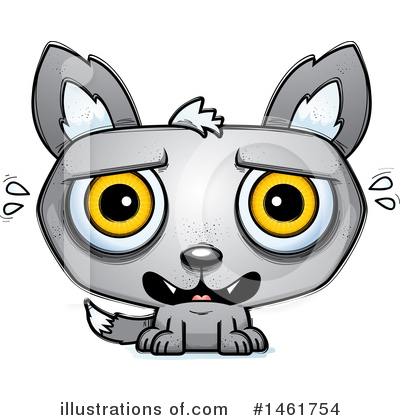Evil Wolf Clipart #1461754 by Cory Thoman