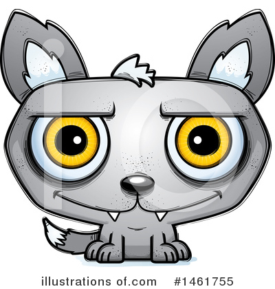 Evil Wolf Clipart #1461755 by Cory Thoman