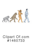 Evolution Clipart #1460733 by patrimonio