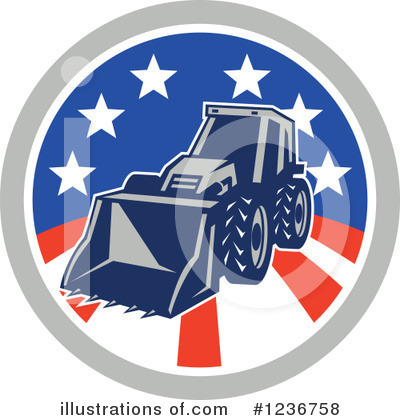 Mechanical Digger Clipart #1236758 by patrimonio