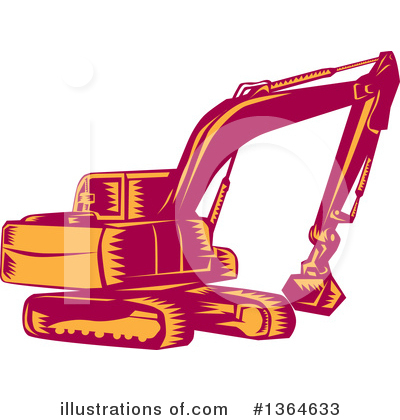 Heavy Machinery Clipart #1364633 by patrimonio