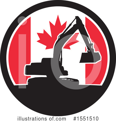Canadian Flag Clipart #1551510 by patrimonio