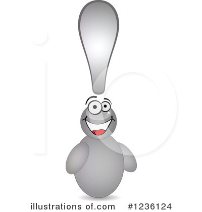 Royalty-Free (RF) Exclamation Point Clipart Illustration by Andrei Marincas - Stock Sample #1236124