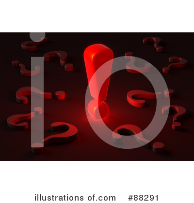 Royalty-Free (RF) Exclamation Point Clipart Illustration by Tonis Pan - Stock Sample #88291
