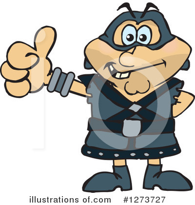 Royalty-Free (RF) Executioner Clipart Illustration by Dennis Holmes Designs - Stock Sample #1273727