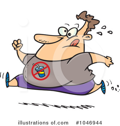Royalty-Free (RF) Exercise Clipart Illustration by toonaday - Stock Sample #1046944