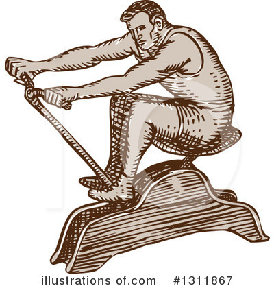 Royalty-Free (RF) Exercise Clipart Illustration by patrimonio - Stock Sample #1311867
