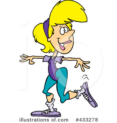 Royalty-Free (RF) Exercise Clipart Illustration by toonaday - Stock Sample #433278