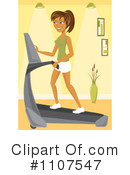 Exercising Clipart #1107547 by Amanda Kate
