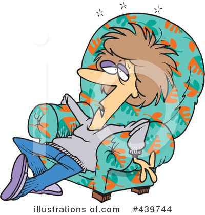 Royalty-Free (RF) Exhausted Clipart Illustration by toonaday - Stock Sample #439744