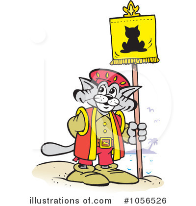 Royalty-Free (RF) Explorer Clipart Illustration by Johnny Sajem - Stock Sample #1056526