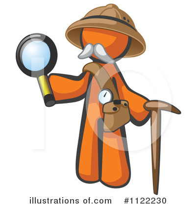 Royalty-Free (RF) Explorer Clipart Illustration by Leo Blanchette - Stock Sample #1122230