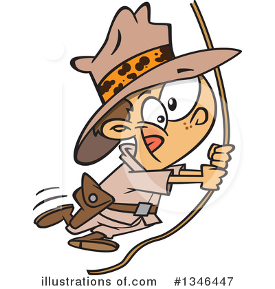 Royalty-Free (RF) Explorer Clipart Illustration by toonaday - Stock Sample #1346447