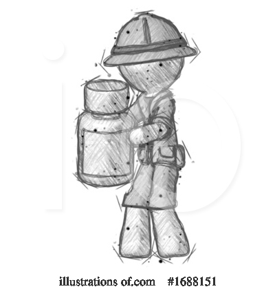 Royalty-Free (RF) Explorer Clipart Illustration by Leo Blanchette - Stock Sample #1688151