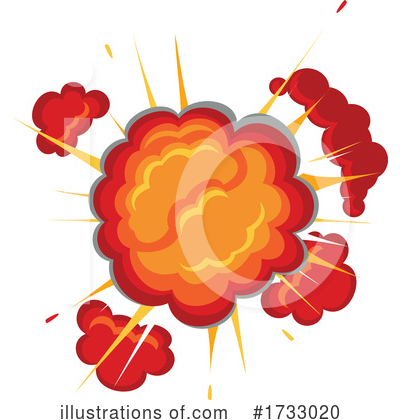 Royalty-Free (RF) Explosion Clipart Illustration by Vector Tradition SM - Stock Sample #1733020