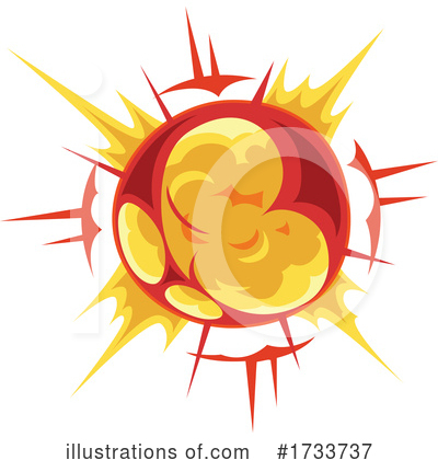 Royalty-Free (RF) Explosion Clipart Illustration by Vector Tradition SM - Stock Sample #1733737