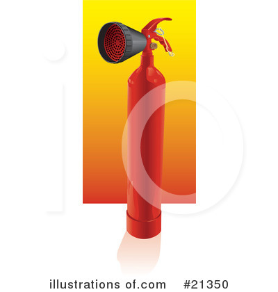 Royalty-Free (RF) Extinguisher Clipart Illustration by Paulo Resende - Stock Sample #21350