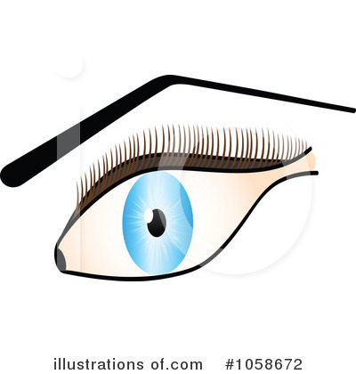 Royalty-Free (RF) Eye Clipart Illustration by Andrei Marincas - Stock Sample #1058672