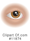 Eye Clipart #11874 by AtStockIllustration