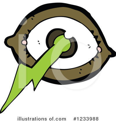Royalty-Free (RF) Eye Clipart Illustration by lineartestpilot - Stock Sample #1233988