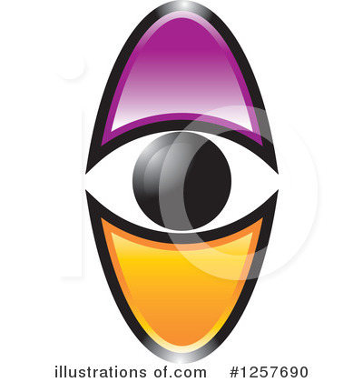 Royalty-Free (RF) Eye Clipart Illustration by Lal Perera - Stock Sample #1257690