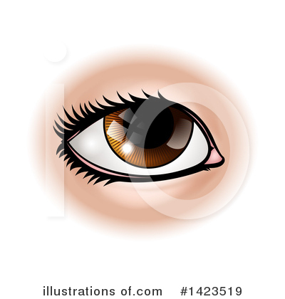 Eyes Clipart #1423519 by AtStockIllustration