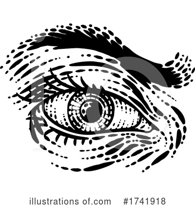 Eye Clipart #1741918 by AtStockIllustration