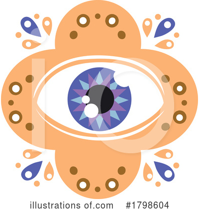 Royalty-Free (RF) Eye Clipart Illustration by Vector Tradition SM - Stock Sample #1798604