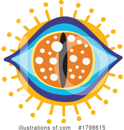 Royalty-Free (RF) Eye Clipart Illustration by Vector Tradition SM - Stock Sample #1798615