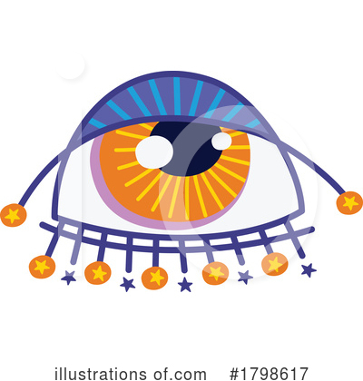 Royalty-Free (RF) Eye Clipart Illustration by Vector Tradition SM - Stock Sample #1798617