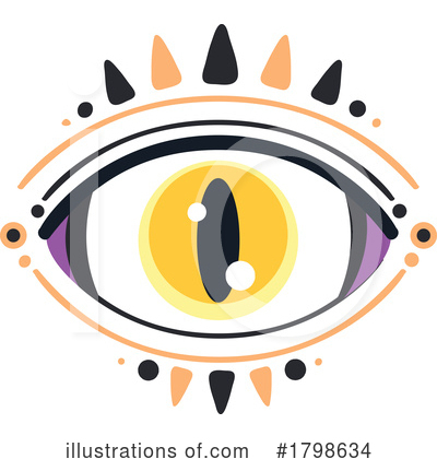 Royalty-Free (RF) Eye Clipart Illustration by Vector Tradition SM - Stock Sample #1798634