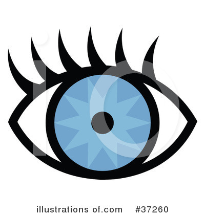 Royalty-Free (RF) Eye Clipart Illustration by Andy Nortnik - Stock Sample #37260